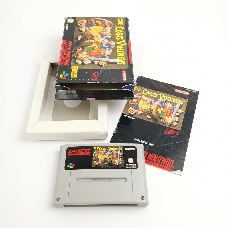 Super Nintendo Spiel : The Lost Vikings | SNES Game - OVP PAL