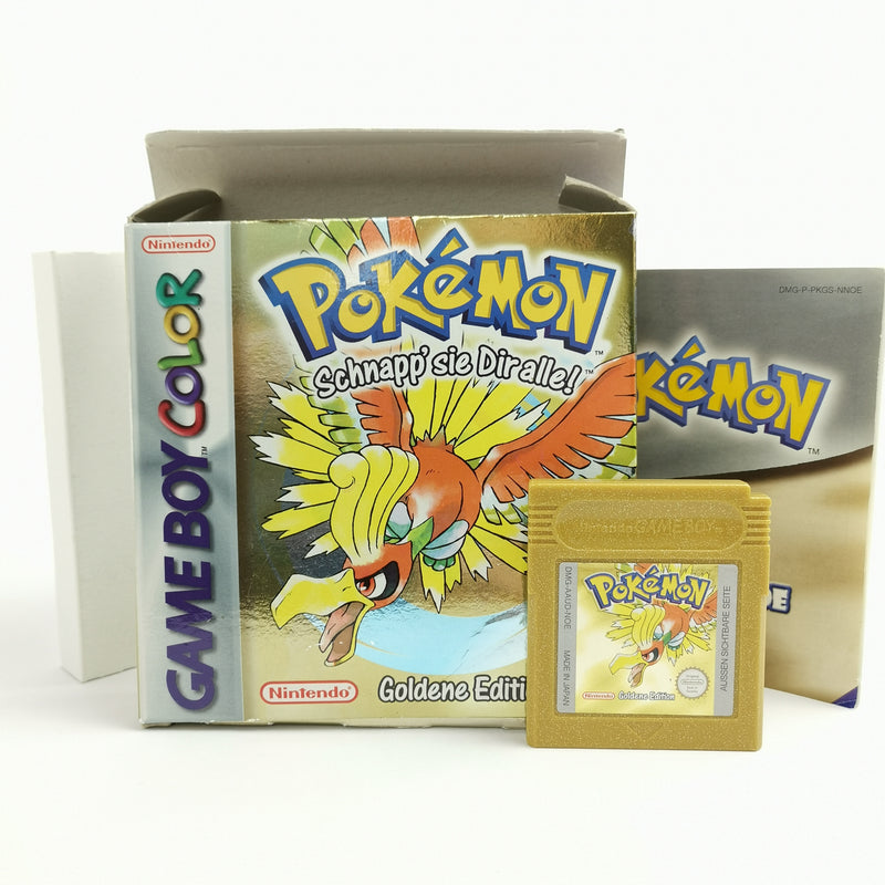 Nintendo Game Boy Color Spiel : Pokemon Goldene Edition | Gameboy GBC OVP