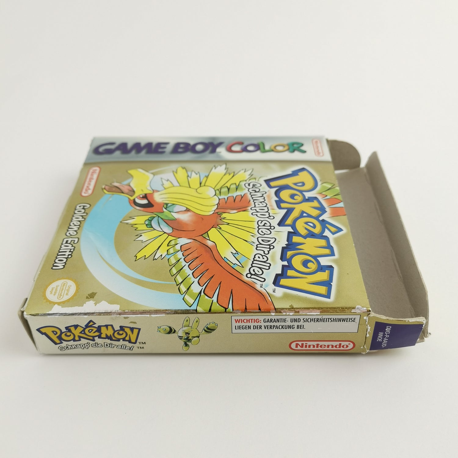 Nintendo Game Boy Color Game: Pokemon Golden Edition | Gameboy GBC orig