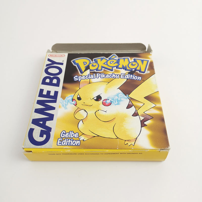 Nintendo Game Boy Classic Spiel : Pokemon Gelbe Edition | Gameboy OVP - PAL NOE