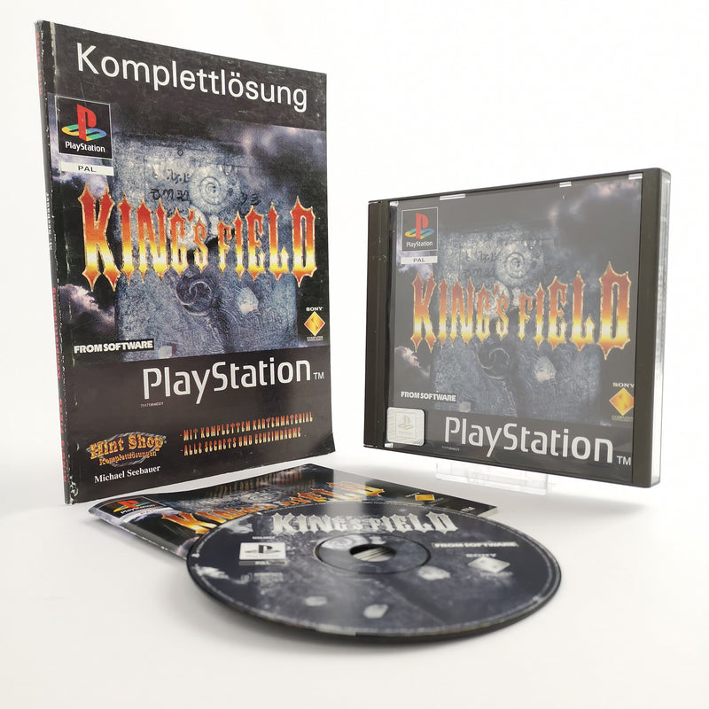Sony Playstation 1 Spiel : Kings Field + Komplettlösung | PS1 PSX - OVP PAL