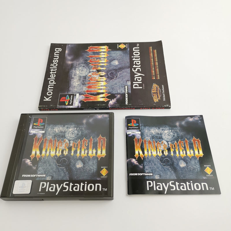 Sony Playstation 1 Spiel : Kings Field + Komplettlösung | PS1 PSX - OVP PAL