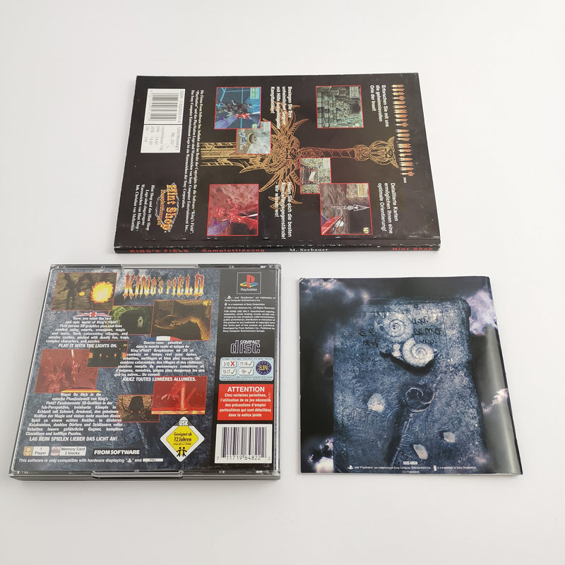 Sony Playstation 1 Spiel : Kings Field + Komplettlösung | PS1 PSX - OVP PAL