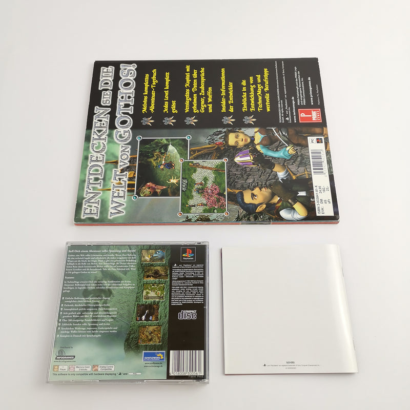 Sony Playstation 1 Game: Technomage + Solution Book | PS1 PSX - OVP PAL