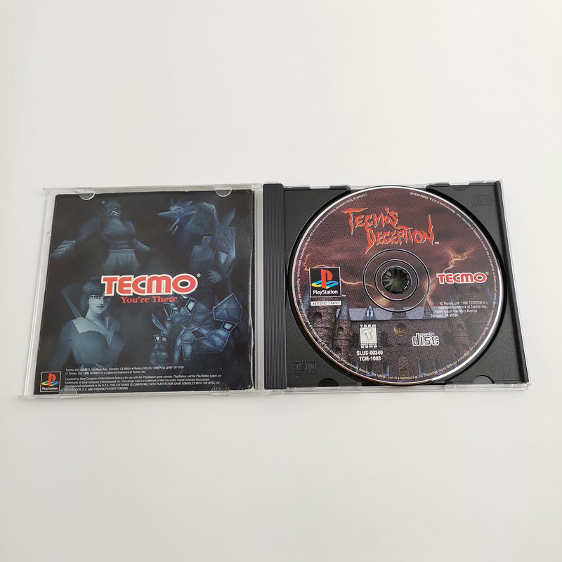 Sony Playstation 1 Game: Tecmo's Deception Invitation to Darkness | PS1 USA