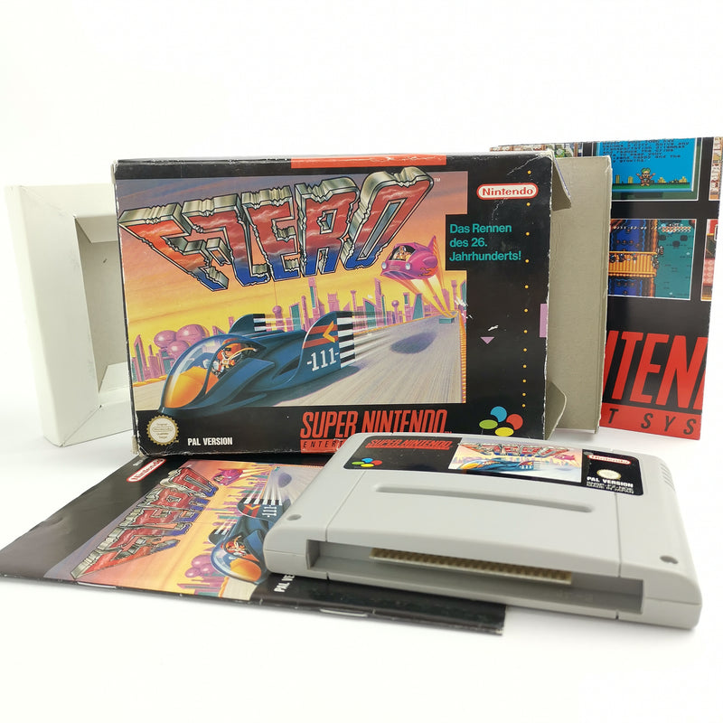 Super Nintendo Spiel :  F-Zero | Snes Game F Zero - OVP PAL NOE-1