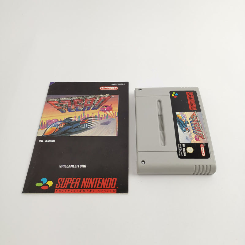 Super Nintendo Spiel :  F-Zero | Snes Game F Zero - OVP PAL NOE-1