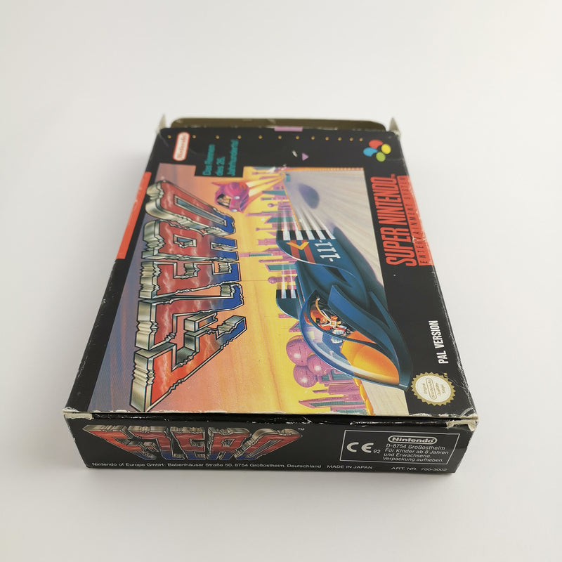 Super Nintendo Spiel :  F-Zero | Snes Game F Zero - OVP PAL NOE-1