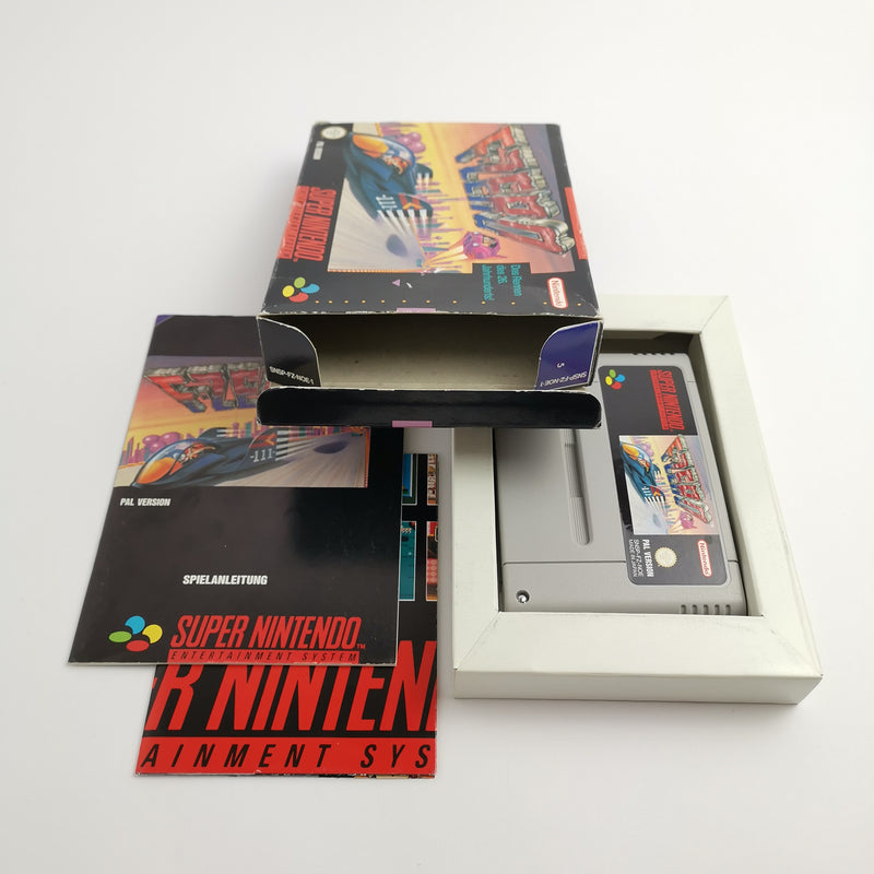 Super Nintendo Spiel :  F-Zero | Snes Game F Zero - OVP PAL NOE-1