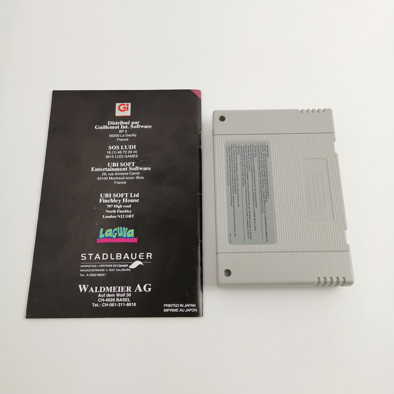 Super Nintendo Spiel :  Actraiser 2 mit Poster | Snes Game - OVP PAL EUR