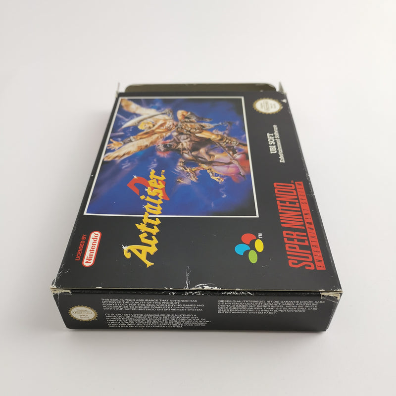 Super Nintendo Spiel :  Actraiser 2 mit Poster | Snes Game - OVP PAL EUR