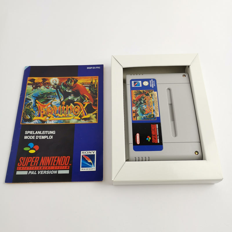 Super Nintendo Spiel : Equinox | Snes Game - OVP PAL FRG
