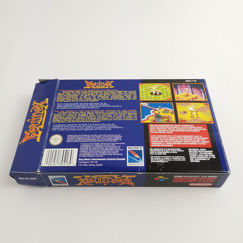 Super Nintendo Spiel : Equinox | Snes Game - OVP PAL FRG