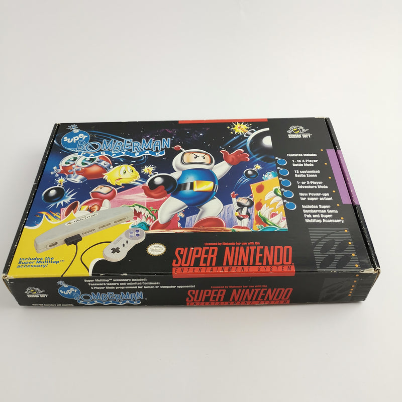 Super Nintendo Game : Super Bomberman Party Pak Big Box | Original packaging NTSC-U/C USA