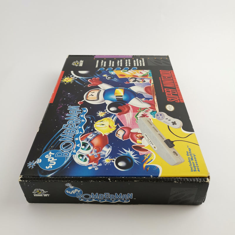 Super Nintendo Game : Super Bomberman Party Pak Big Box | Original packaging NTSC-U/C USA