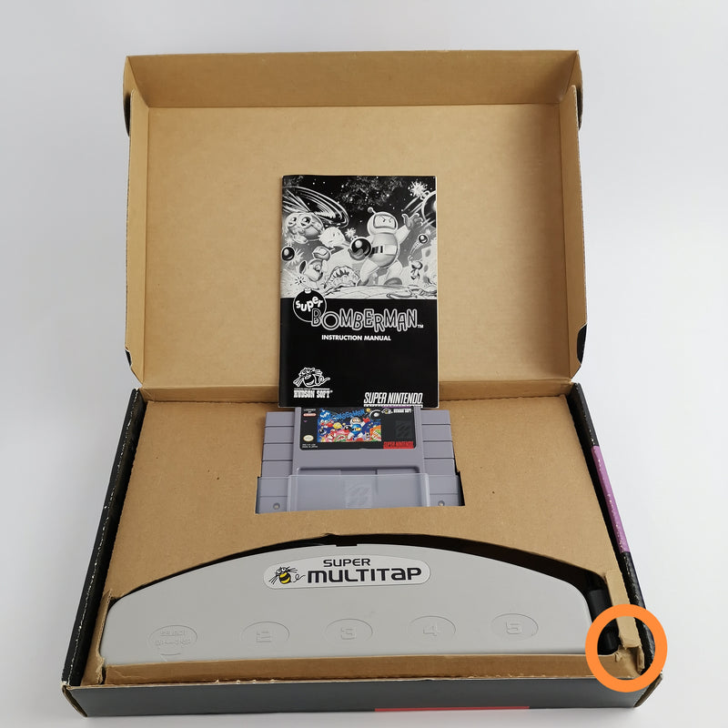 Super Nintendo Game : Super Bomberman Party Pak Big Box | Original packaging NTSC-U/C USA