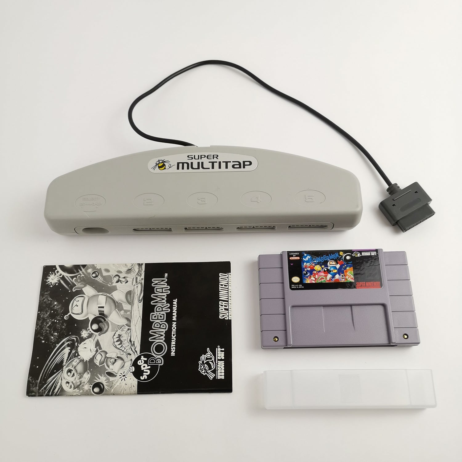Super Nintendo Game : Super Bomberman Party Pak Big Box | Original packaging NTSC-U/C USA