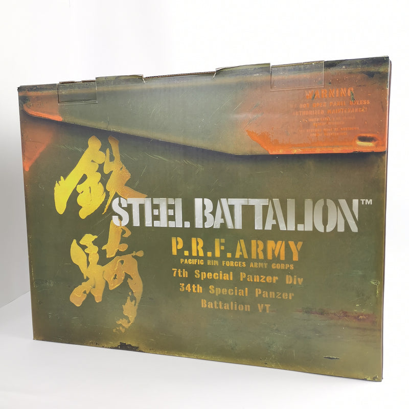 Microsoft Xbox Classic Game: Steel Battalion Boxset | Original packaging PAL tank set