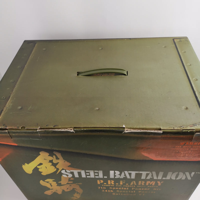 Microsoft Xbox Classic Game: Steel Battalion Boxset | Original packaging PAL tank set