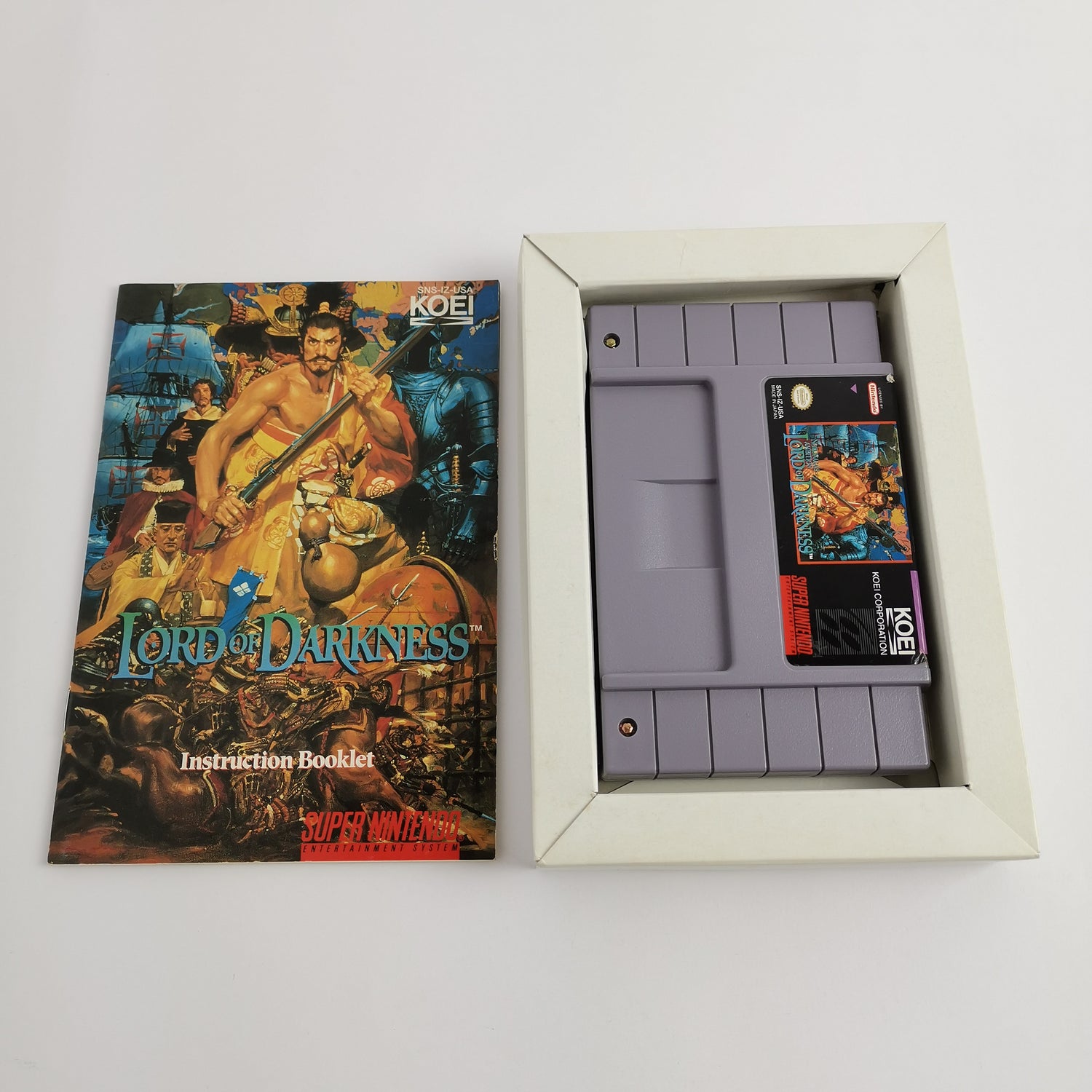 Super Nintendo Spiel : Lord of Darkness + Poster | Snes Game OVP - NTSC-U/C USA