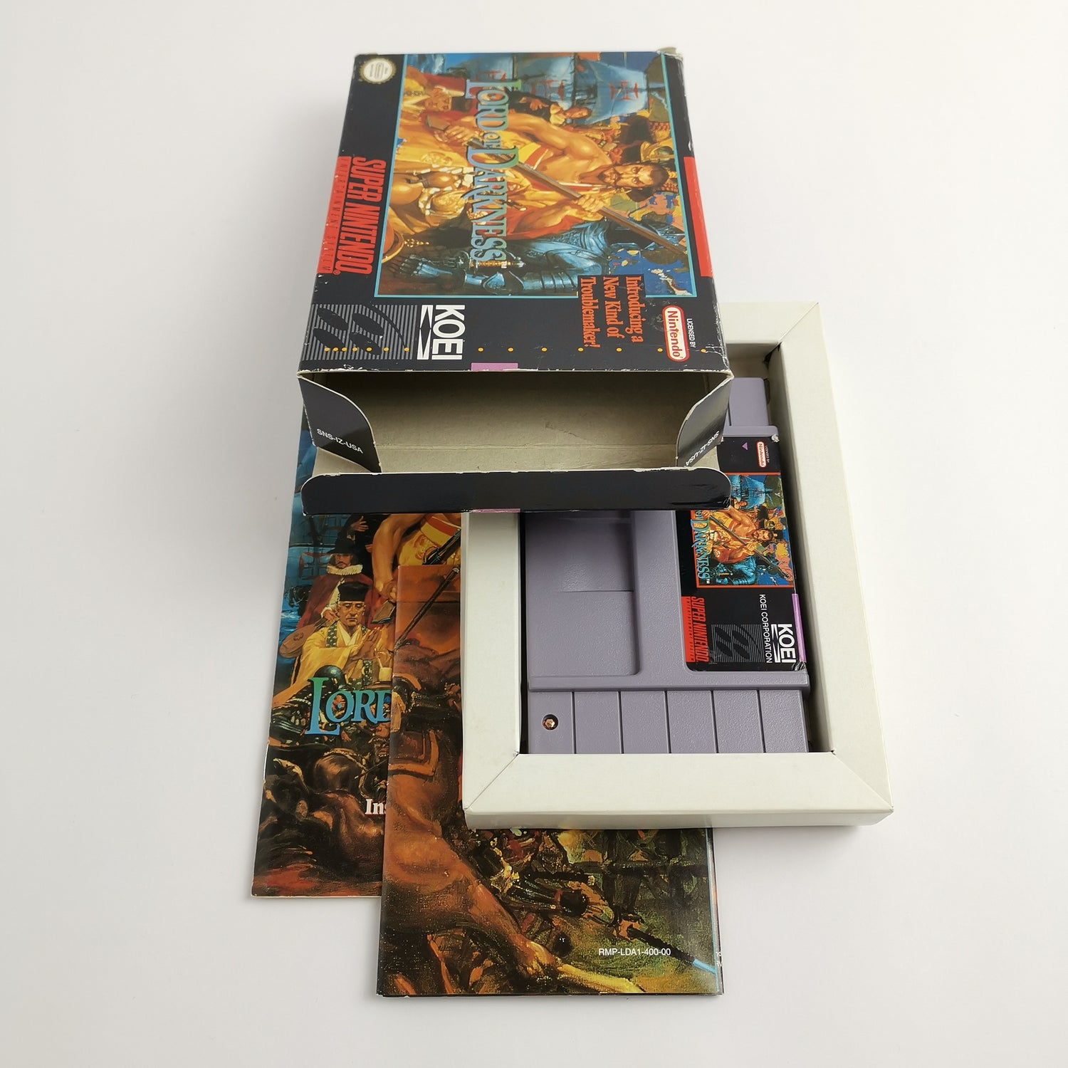 Super Nintendo Spiel : Lord of Darkness + Poster | Snes Game OVP - NTSC-U/C USA