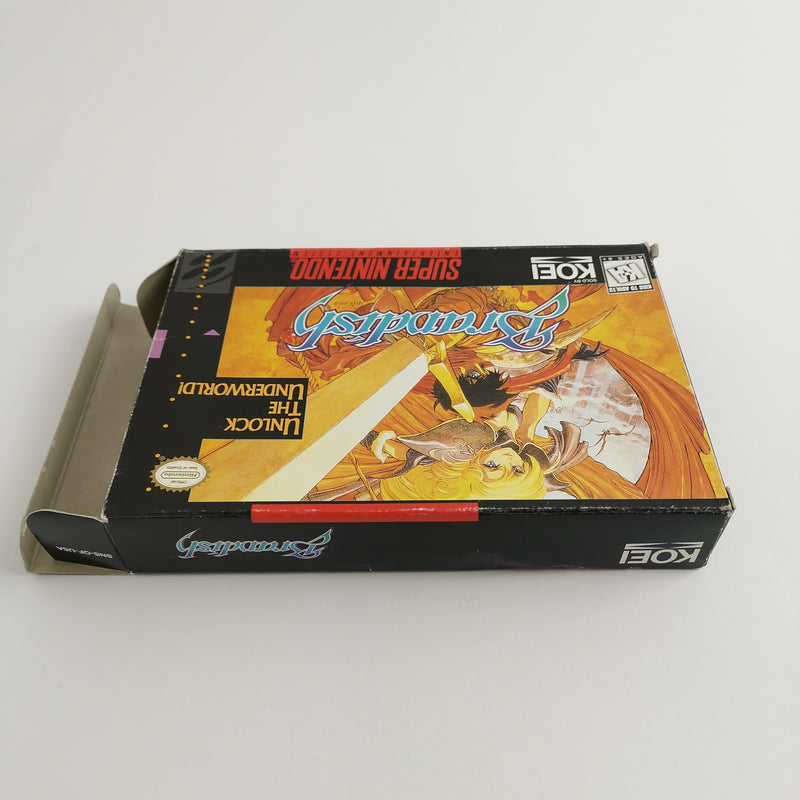 Super Nintendo Spiel : Brandish Unlock the Underworld | Snes Game - OVP NTSC USA