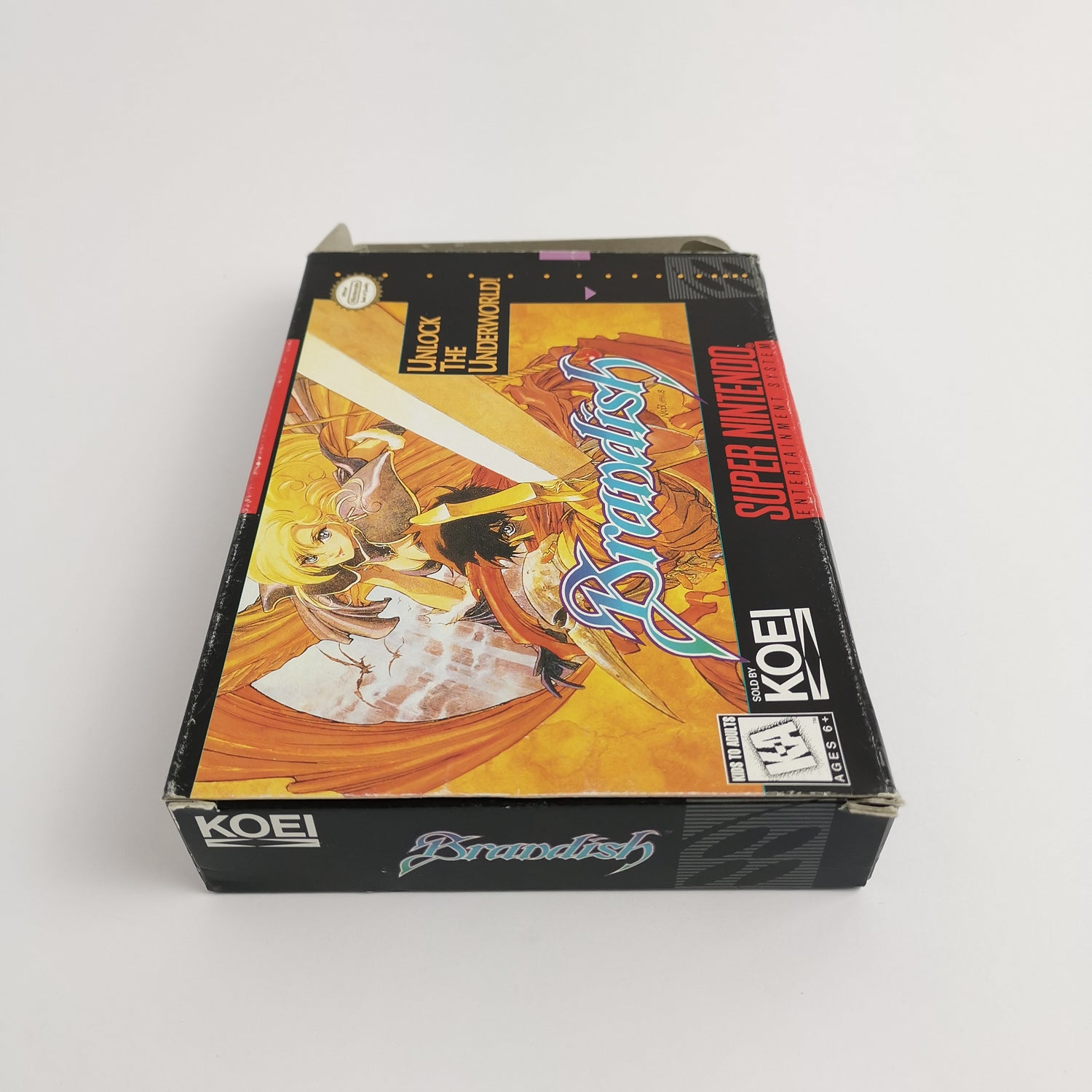 Super Nintendo Spiel : Brandish Unlock the Underworld | Snes Game - OVP NTSC USA