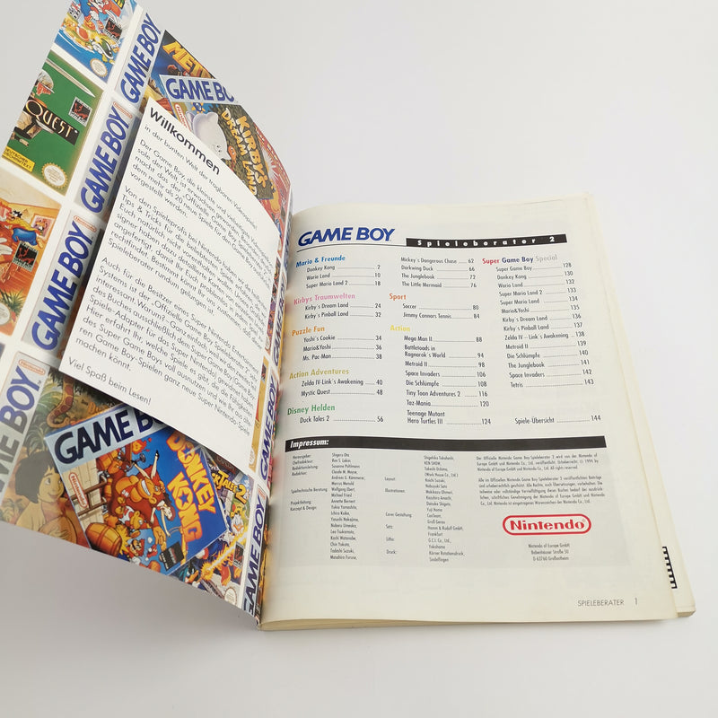 Super Nintendo the official Game Boy game advisor 2 | Snes solution book guide