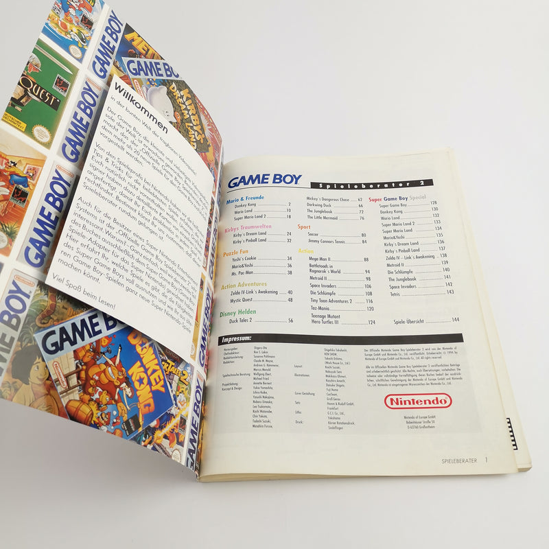 Super Nintendo der offizielle Game Boy Spieleberater 2 | Snes Lösungsbuch Guide