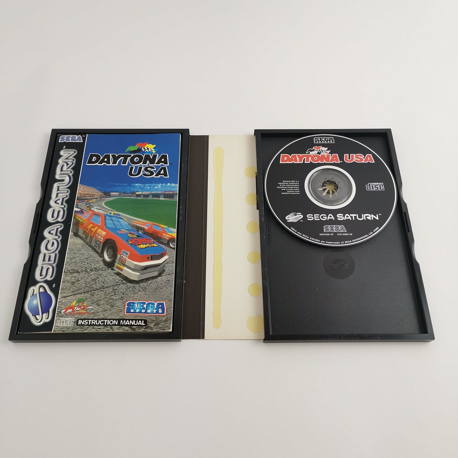 Sega Saturn Game : Daytona USA Sega Sports | Original packaging PAL version