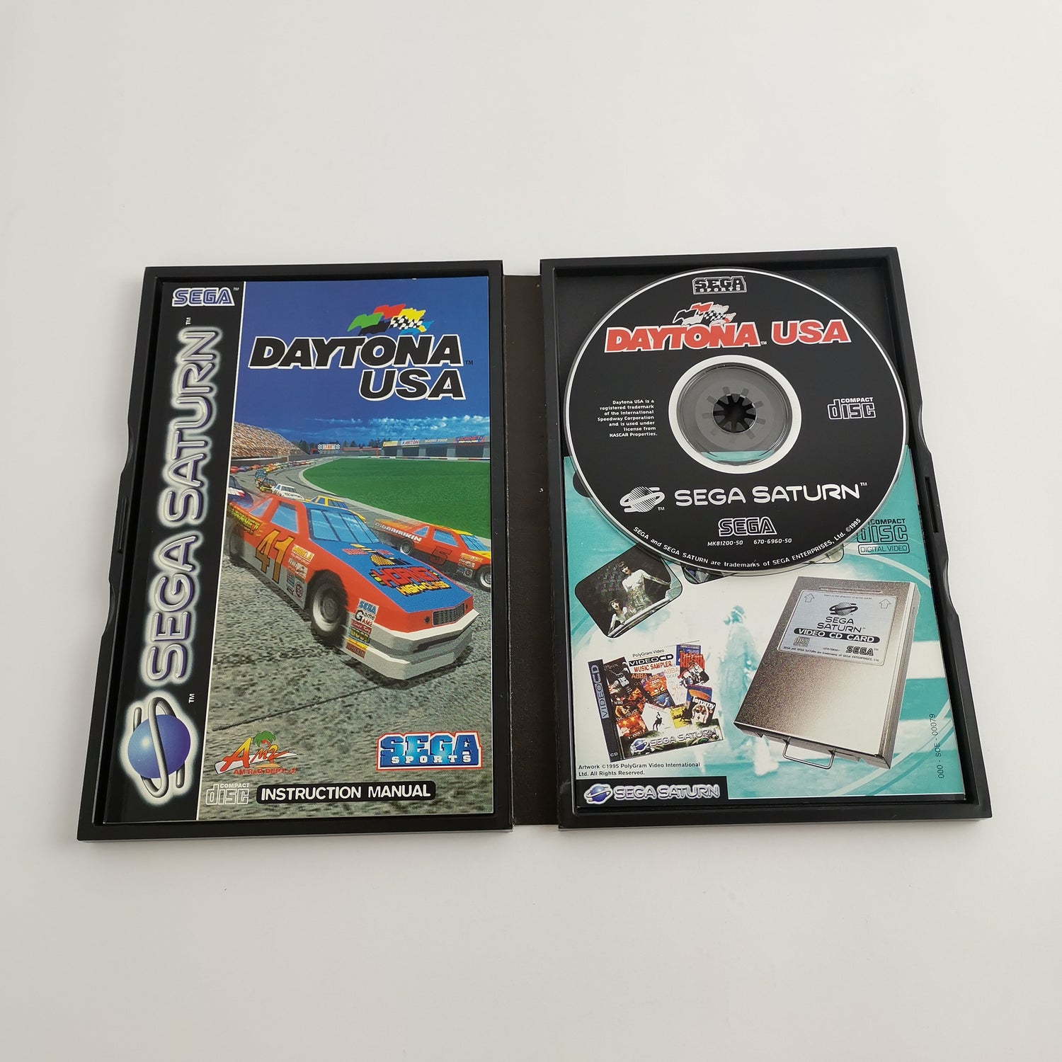 Sega Saturn Game : Daytona USA Sega Sports | Original packaging PAL version [2]