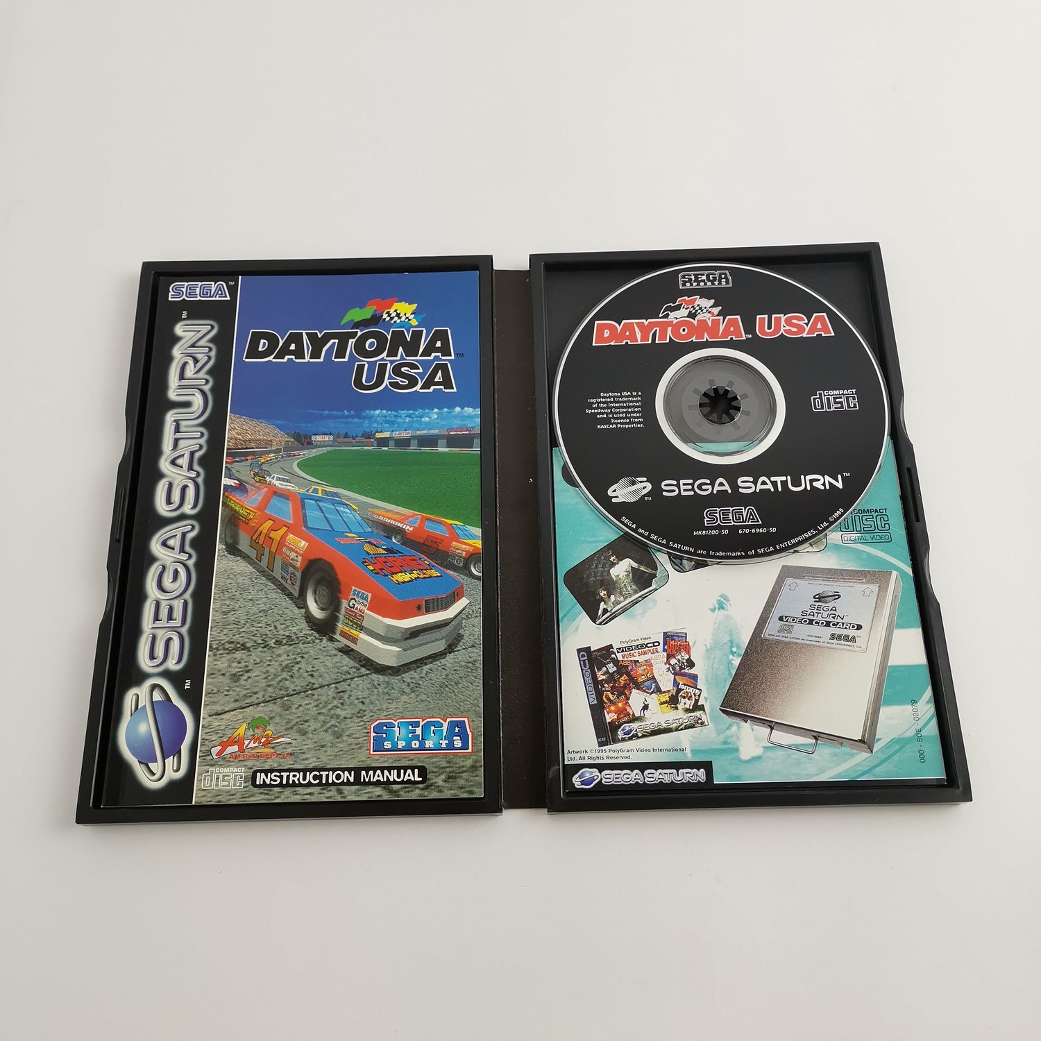 Sega Saturn Spiel : Daytona USA Sega Sports | OVP PAL Version [2]