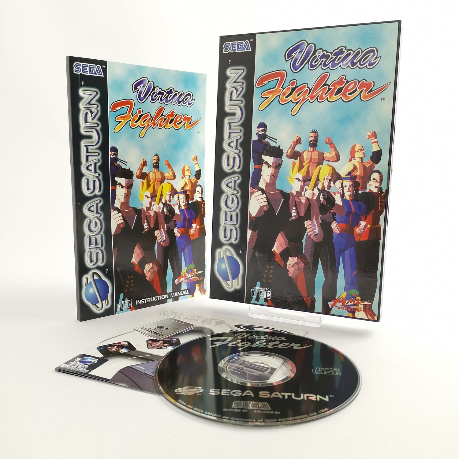 Sega Saturn Game: Virtua Fighter | SegaSaturn - original packaging PAL version
