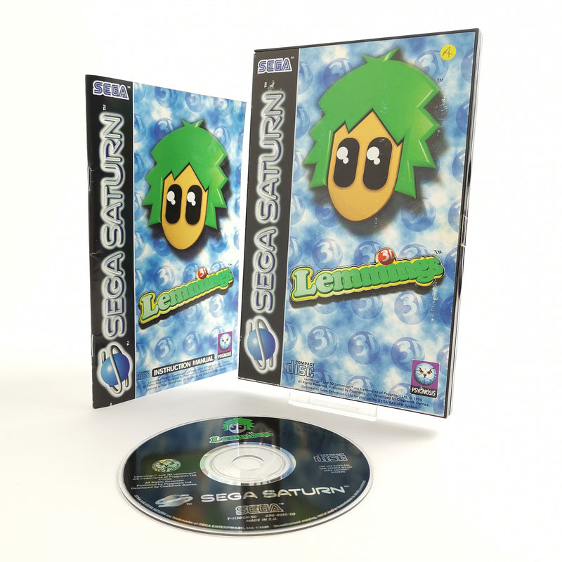 Sega Saturn Spiel : Lemmings 3D | SegaSaturn - OVP PAL Version