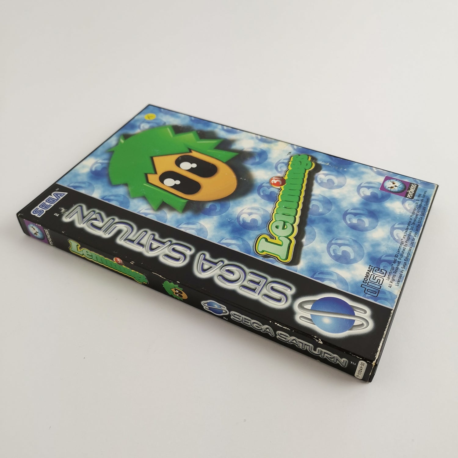 Sega Saturn Spiel : Lemmings 3D | SegaSaturn - OVP PAL Version