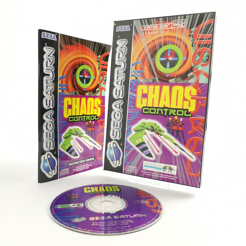 Sega Saturn Spiel : Chaos Control | SegaSaturn - OVP PAL Version