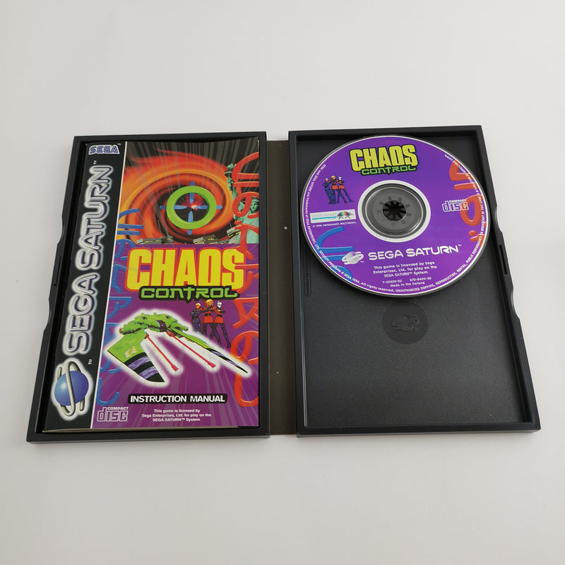 Sega Saturn Game: Chaos Control | SegaSaturn - original packaging PAL version