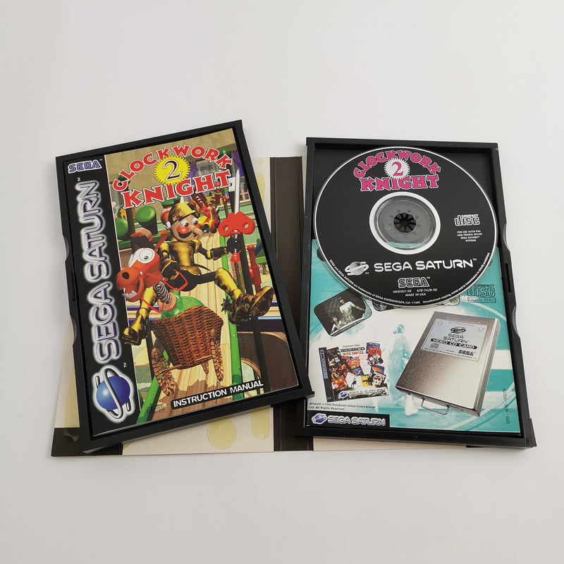 Sega Saturn Game: Clockwork Knight 2 | SegaSaturn - original packaging PAL version