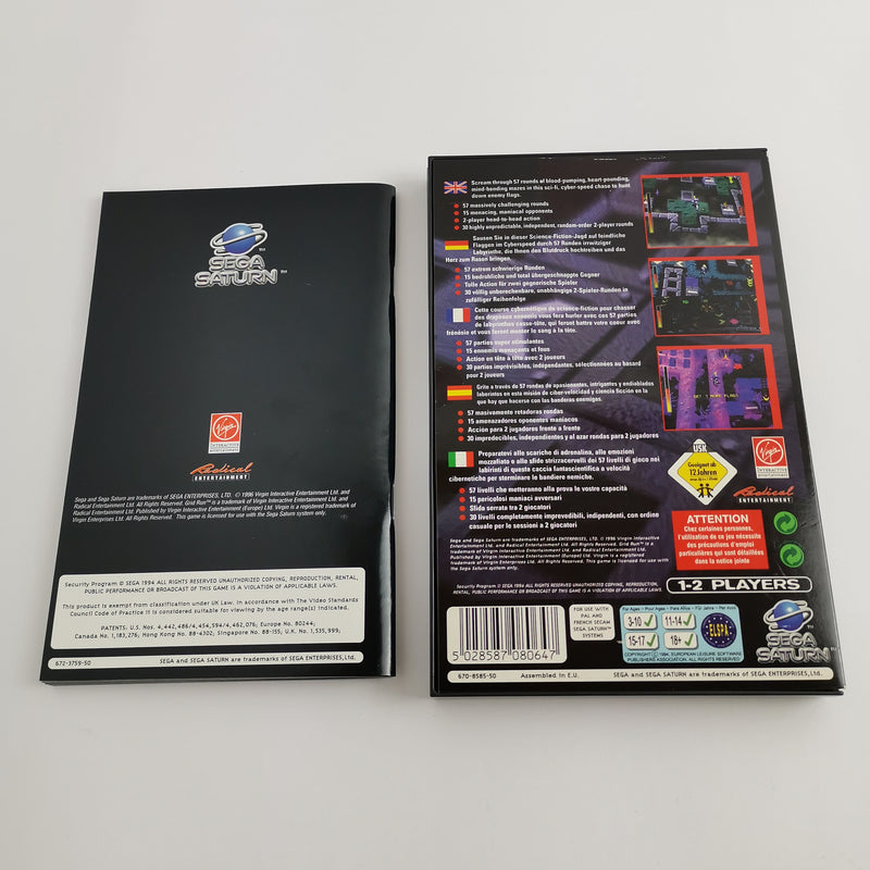 Sega Saturn Spiel : Grid Run | SegaSaturn - OVP PAL Version