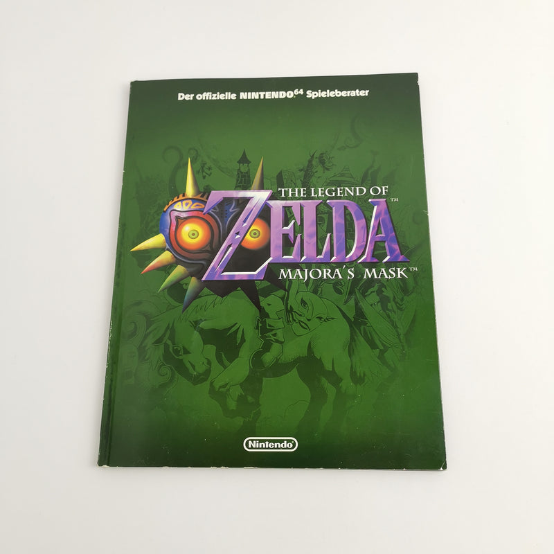 Nintendo 64 Game: The Legend of Zelda Majora's Mask + Game Advisor | N64 original packaging