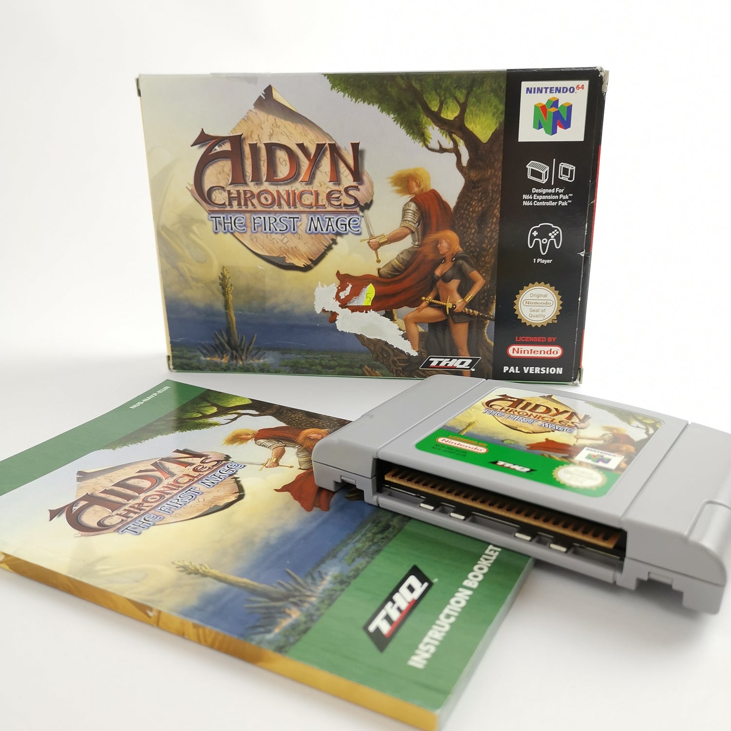 Nintendo 64 Game: Aidyn Chronicles The First Mage | N64 - original packaging PAL version