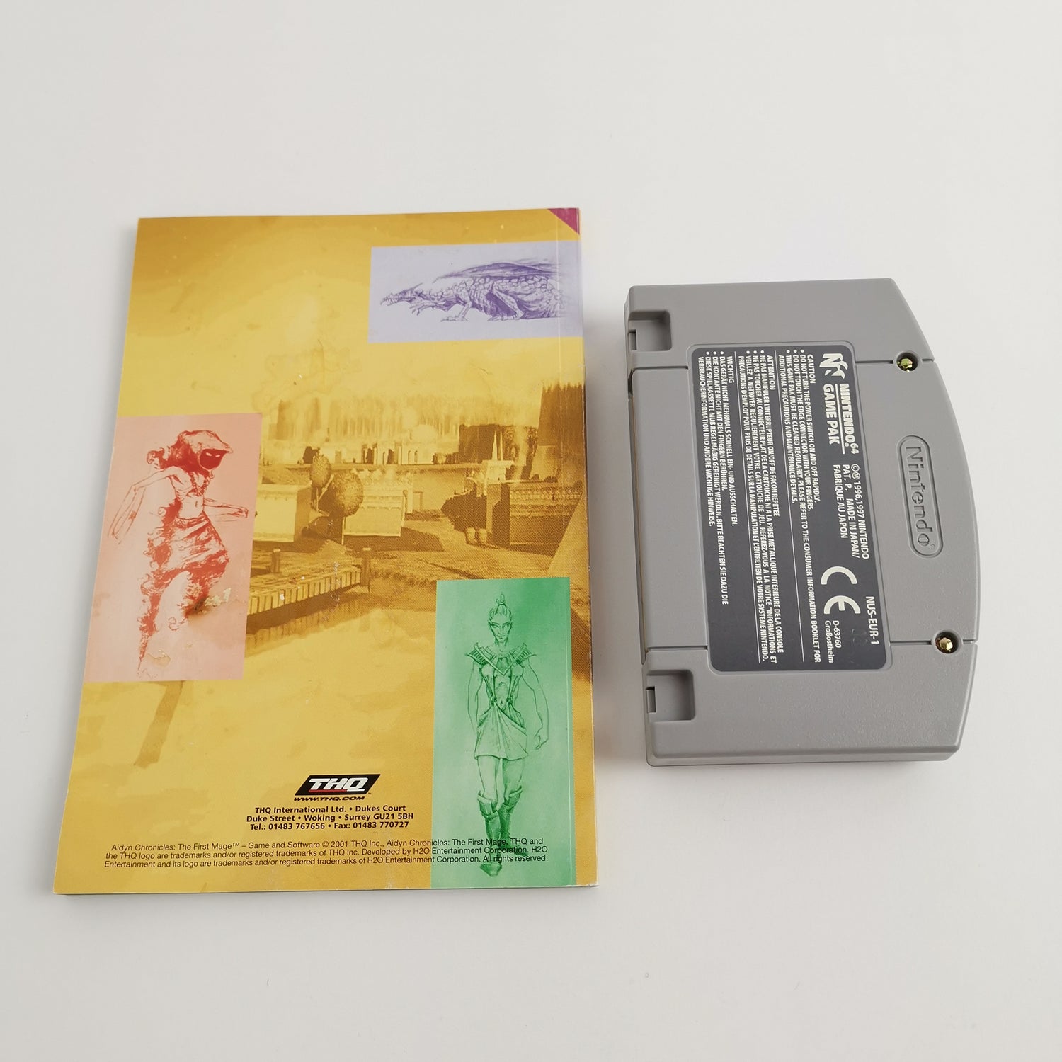 Nintendo 64 Game: Aidyn Chronicles The First Mage | N64 - original packaging PAL version