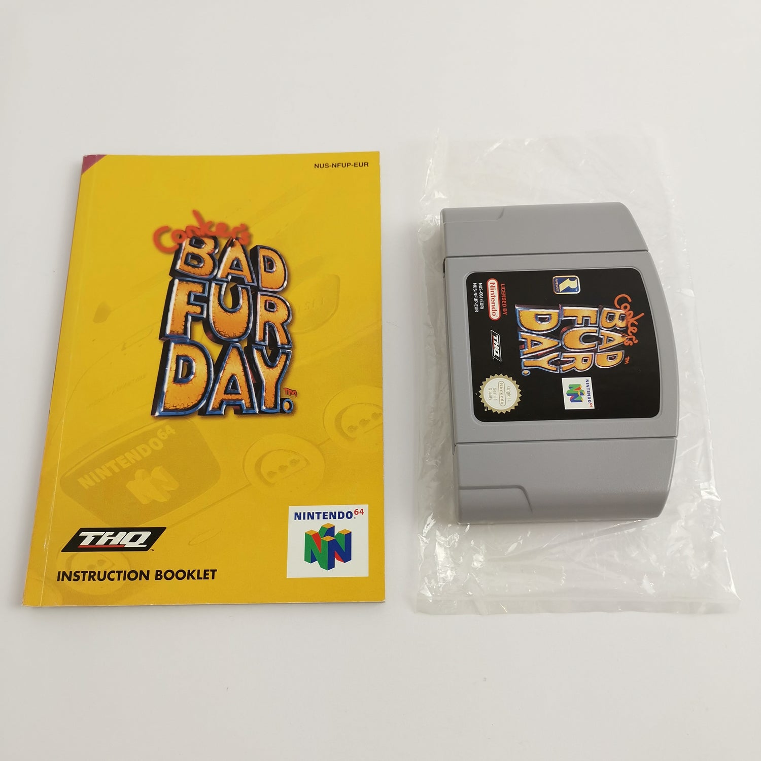 Nintendo 64 Spiel : Conkers Bad Fur Day | N64 THQ RARE - OVP PAL Version