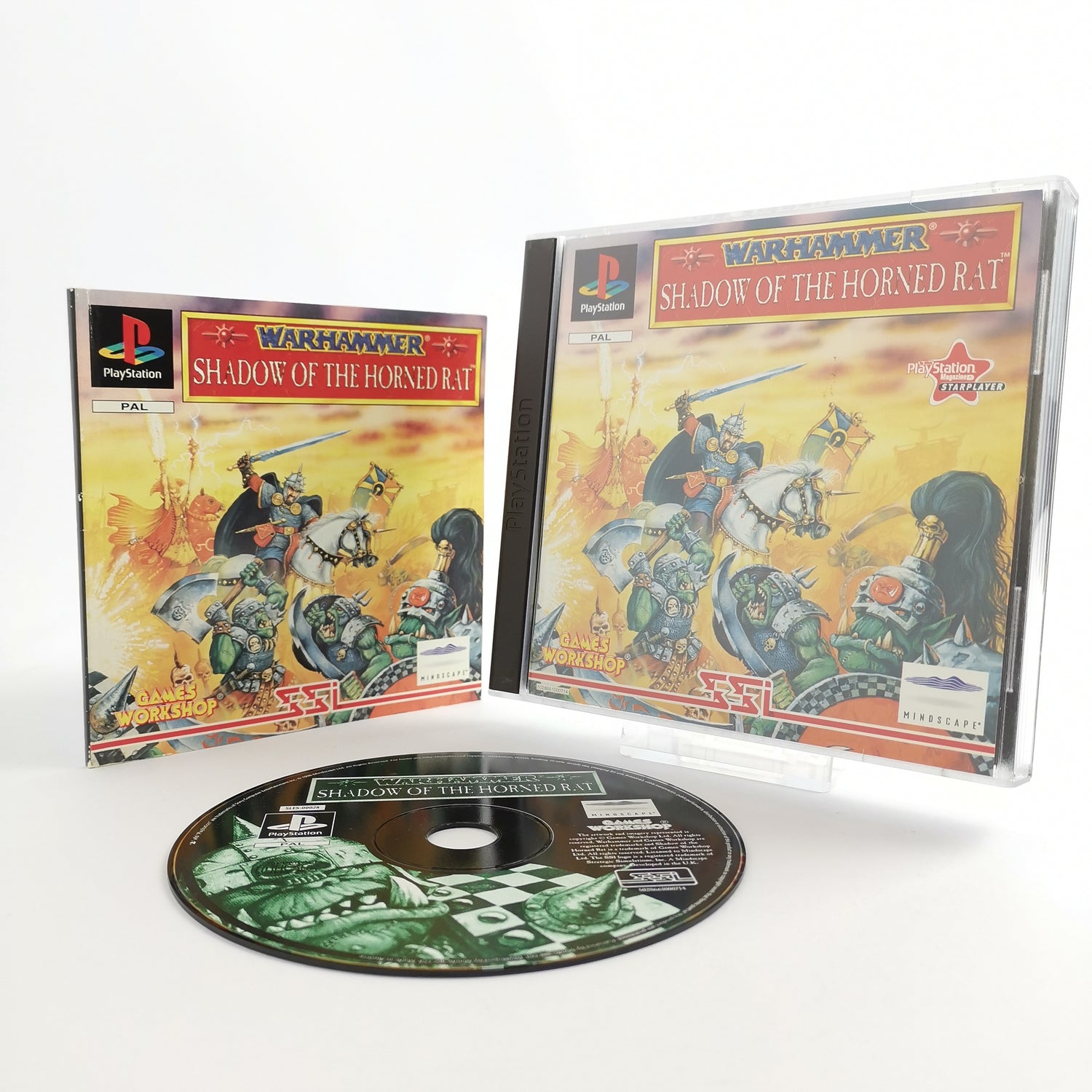 Sony Playstation 1 Spiel : Warhammer Shadow of the Horned Rat | PS1 PSX OVP