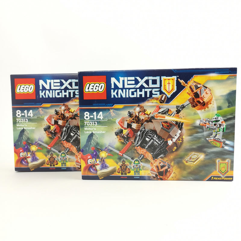 8 Lego Nexo Knights sets: Volcano Lair 70323 and 7 others | Original packaging NEW NEW