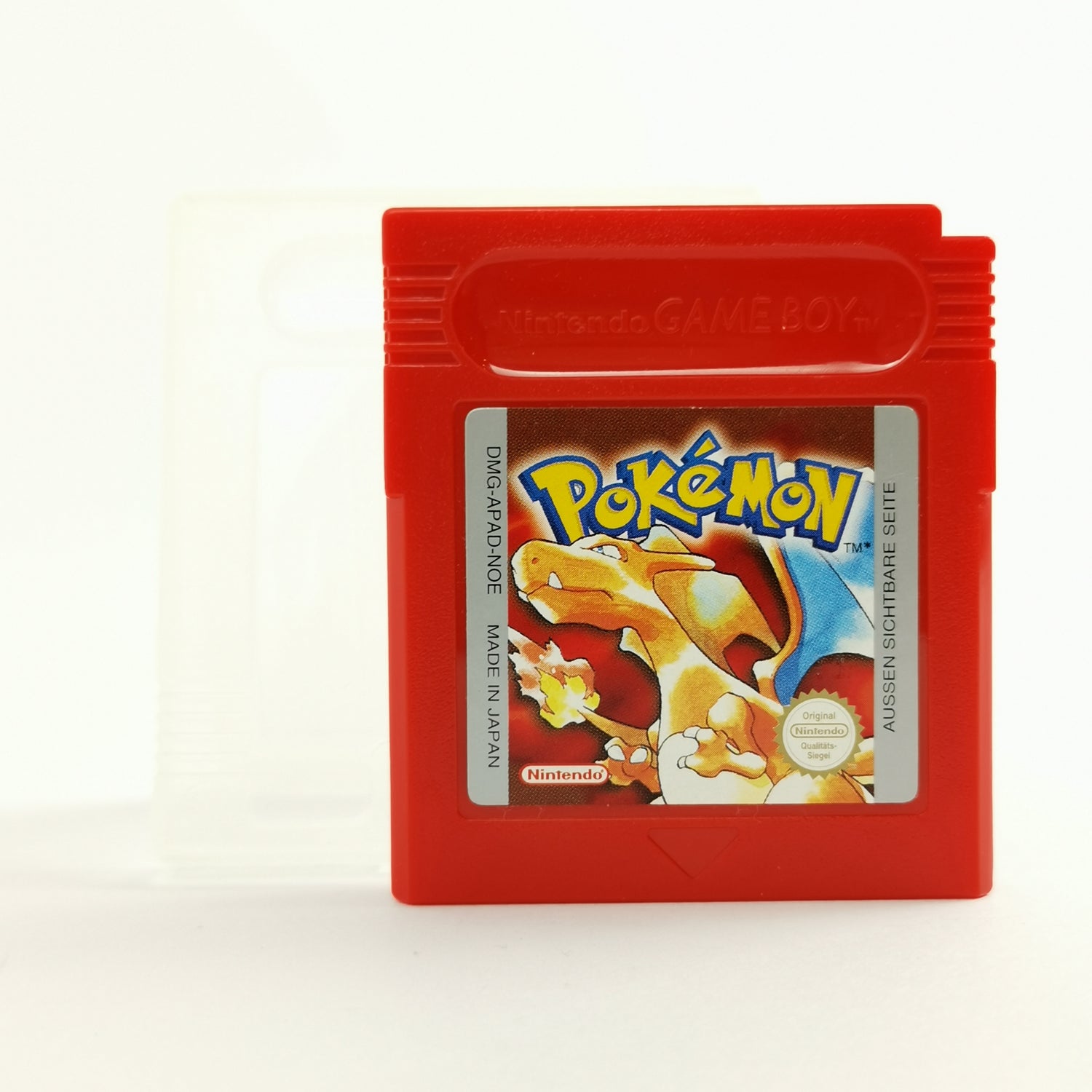 Nintendo Game Boy Classic Spiel -  Pokemon Rote Edition | Gameboy Modul Rot