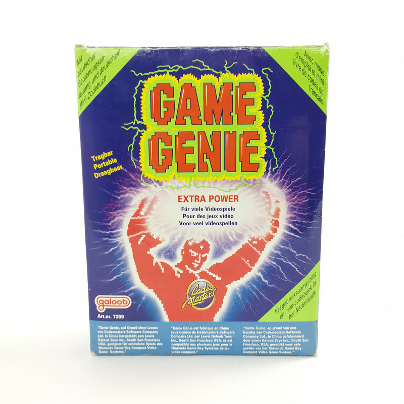 Nintendo Game Boy Classic Accessories - Game Genie | Gameboy Cheat Module OVP