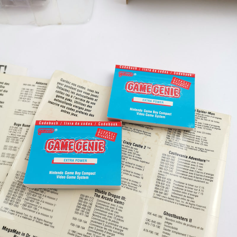 Nintendo Game Boy Classic Accessories - Game Genie | Gameboy Cheat Module OVP