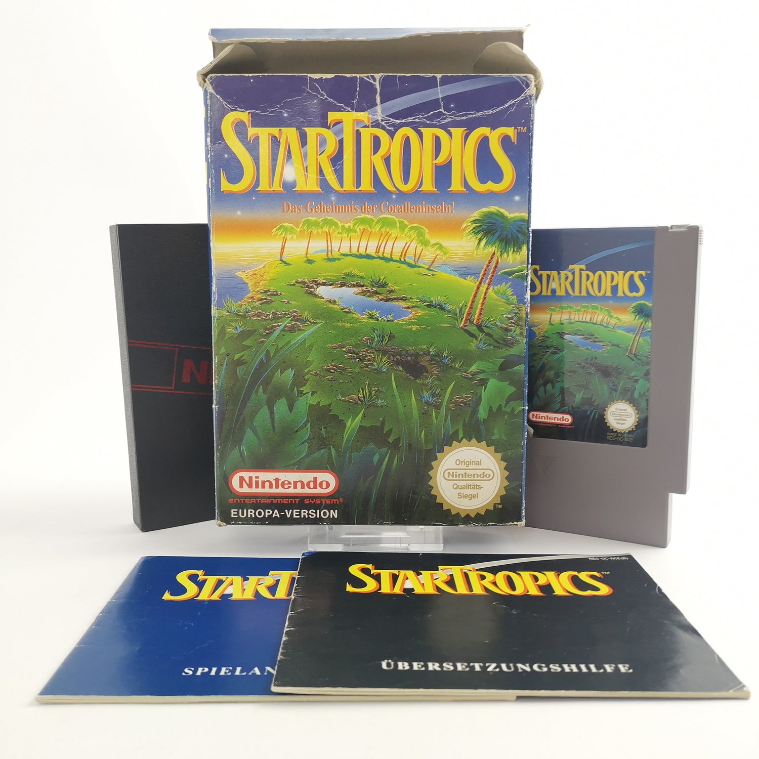 Nintendo Entertainment System Spiel : Star Tropics | NES Startropics - OVP NOE