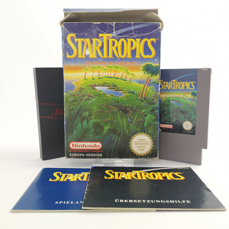 Nintendo Entertainment System Spiel : Star Tropics | NES Startropics - OVP NOE